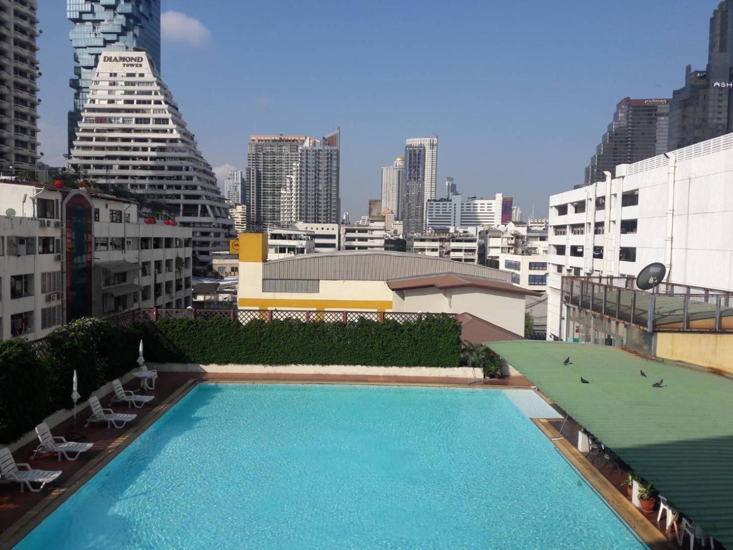 Panoramic City View Room At Silom بانكوك المظهر الخارجي الصورة